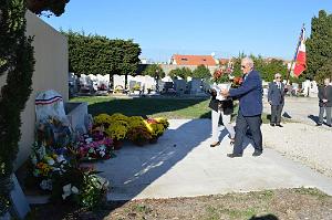 CEREMONIE DU 1 NOVEMBRE 2015 CIMETIERE DE MAZARGUES (40)